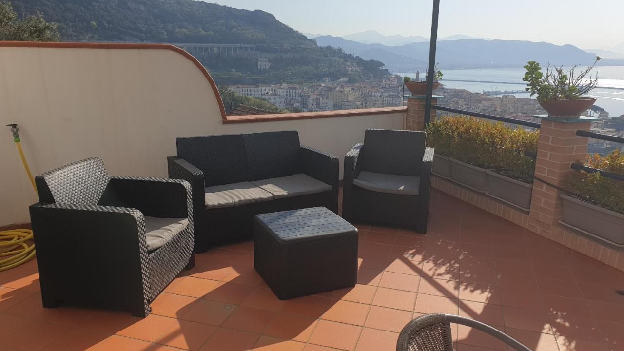 Vila Casa Gabriella - Amalfi Coast - Free Parking - Full Sea View Vietri Exteriér fotografie